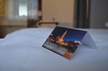 Фото номера Двухместный номер Делюкс с 2 отдельными кроватями Отель Hotel Malinowski Economy г. Гливице 22