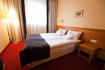 Фото номера Двухместный номер с 1 кроватью Отель Hotel Malinowski Business г. Гливице 9