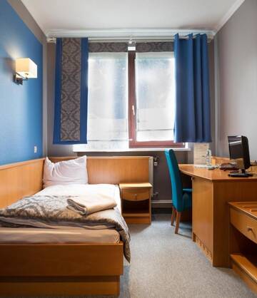 Фото номера Стандартный одноместный номер Отель Hotel Restauracja Tawerna Gliwice - ozonujemy pokoje г. Гливице 2